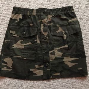 Forever XXI Camo Skirt